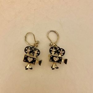 Betsey Johnson Film Camera Earrings